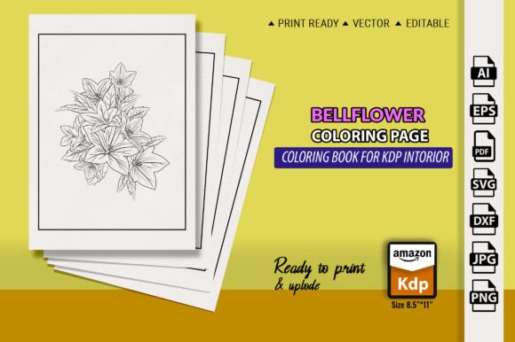 A Bellflower Line Art Design Review for Embroidery Projects