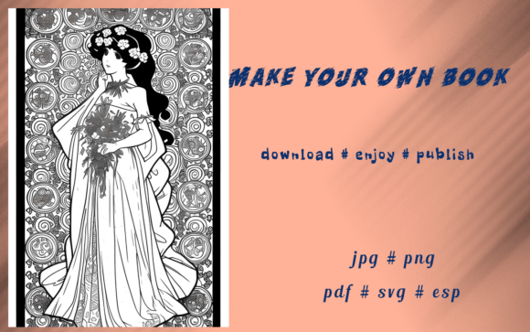 A Designer's Take on Coloring Pages “princes”