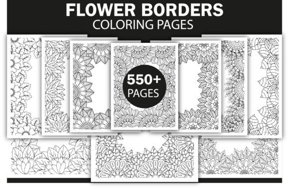 A Professional Review of the 550 Adult Borders Coloring Pages Bundle