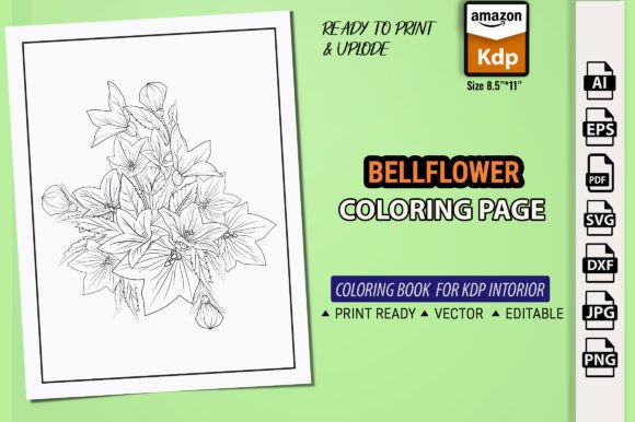 Bellflower Bouquets: A Graphics Asset for Calm & Creative Branding