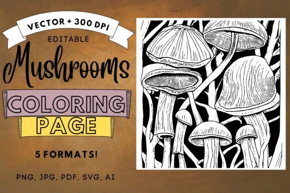 Forest Mushrooms: A Graphic Designer's Brand Asset Review