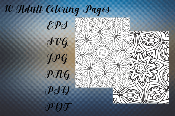 Mandala Graphics for Coloring Pages Amp and Crafting Calm
