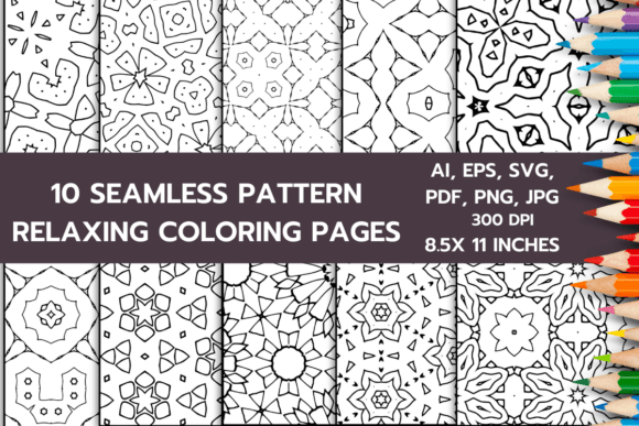 Relaxing Pattern Graphics for Branding and Packaging