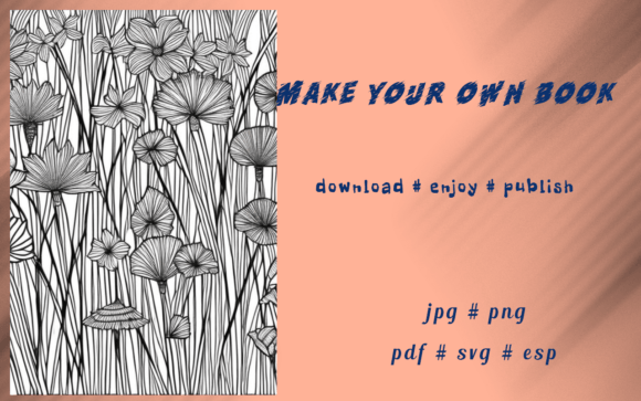 Reviewing the Flowers Coloring Page Graphic for Crafting